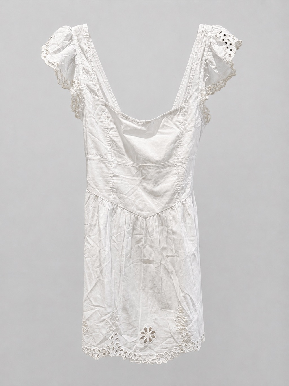🌺 American Eagle Eyelet Trim Mini Dress - Picture 3 of 5